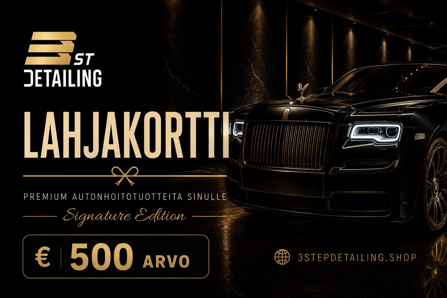 3stepdetailing Lahjakortti