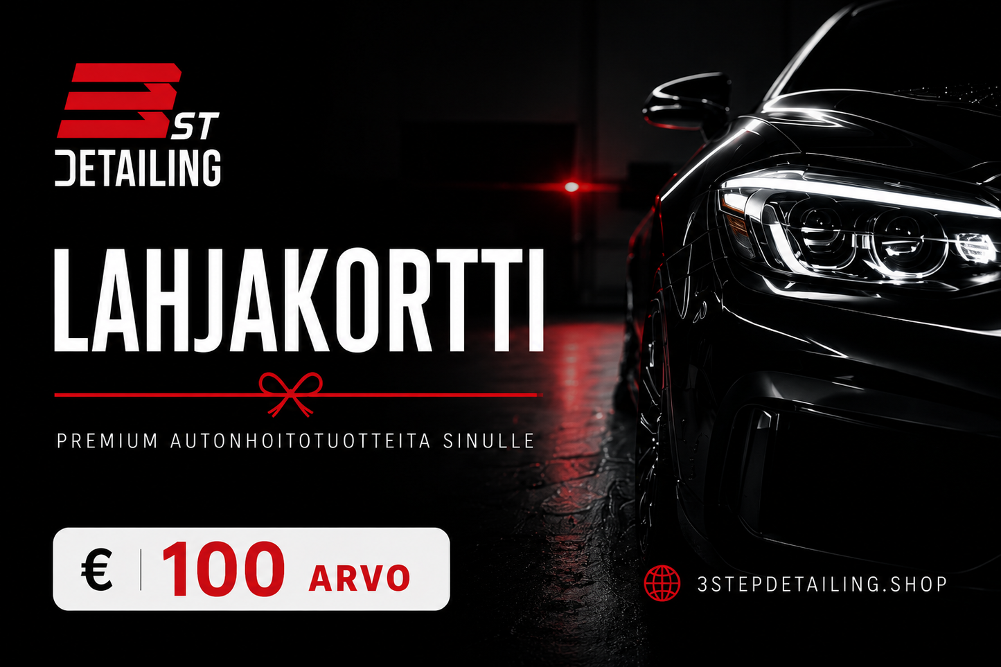 3stepdetailing Lahjakortti