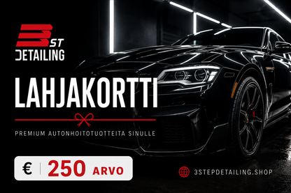 3stepdetailing Lahjakortti