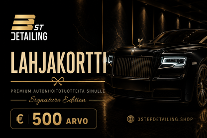 3stepdetailing Lahjakortti