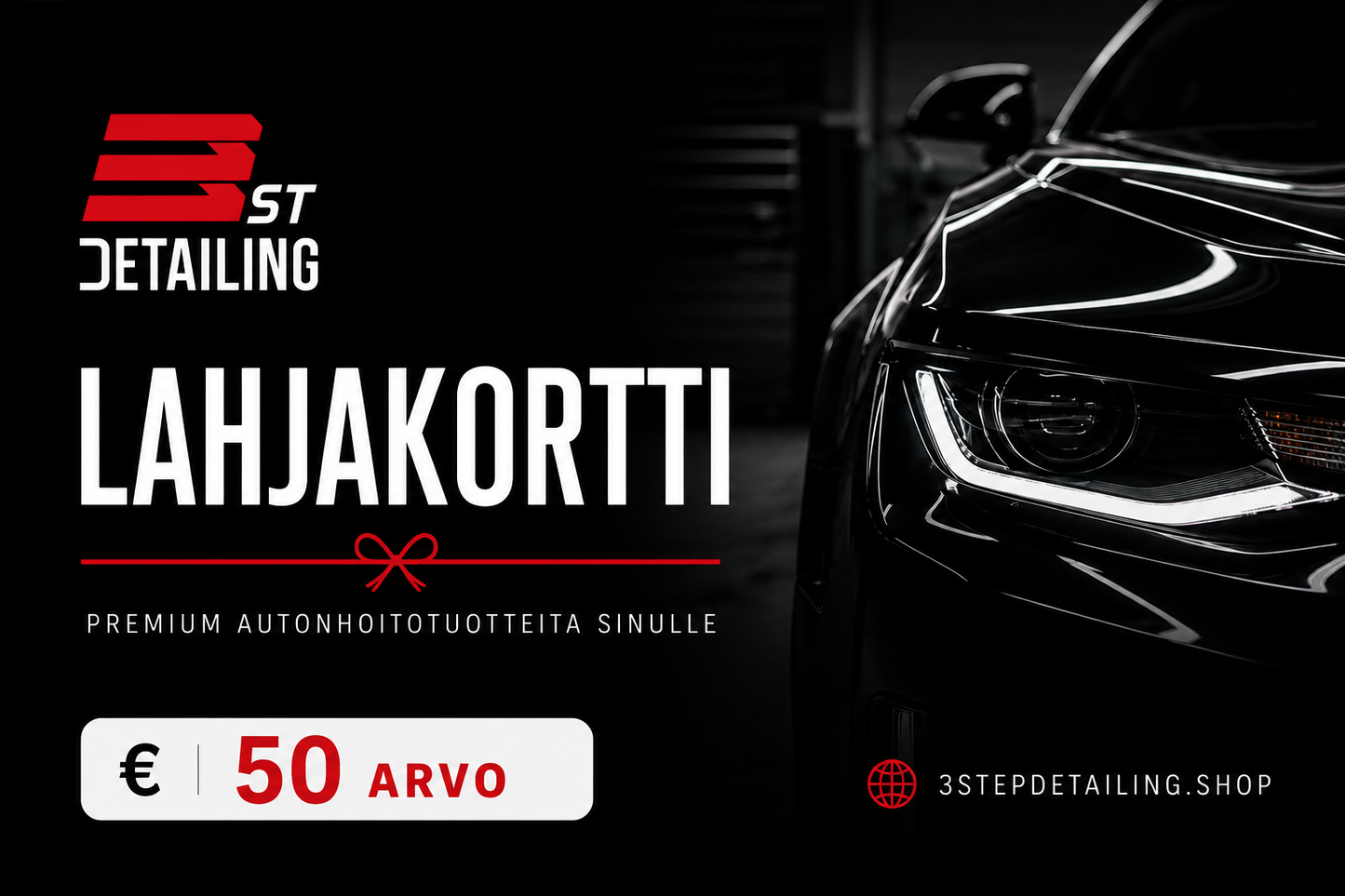 3stepdetailing Lahjakortti