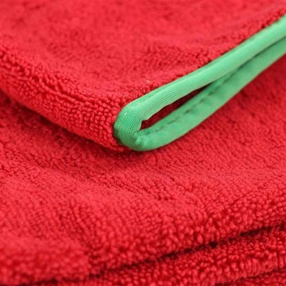 Fluffer Supra Mikrokuituliina 60 x 40 cm – Punainen / Vihreä
